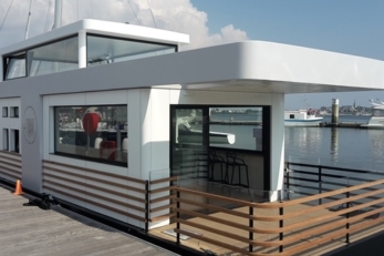 SEALOFT le premier House Boat made in Lorient inauguré au port de Kernevel à Larmor-Plage