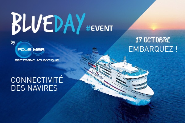 Connectivité des navires – BLUEDAY #Event à bord de l’Armorique de Brittany Ferries le 17 octobre