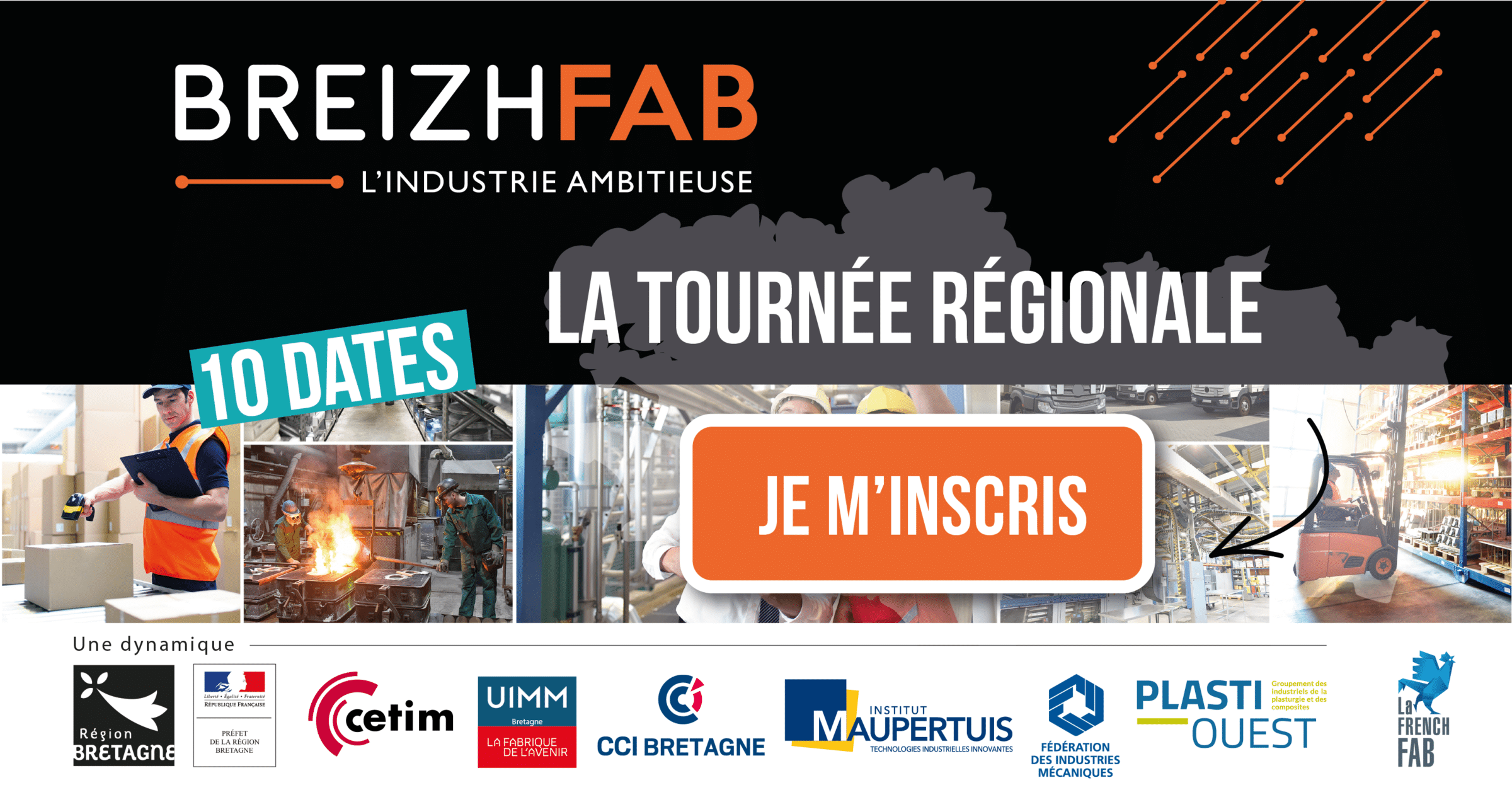 Tournée régionale BREIZH FAB 2019 – Venez découvrir le parcours d’industriels bretons