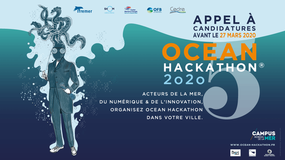 Organisez Ocean Hackathon® dans votre ville. Candidatez jusqu’au 27 mars.