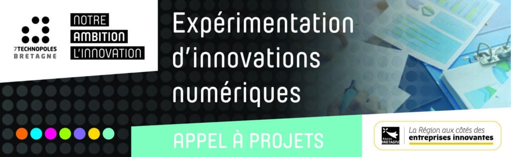 Appel à projets | Expérimentations d’innovations numériques #8 de la Région Bretagne