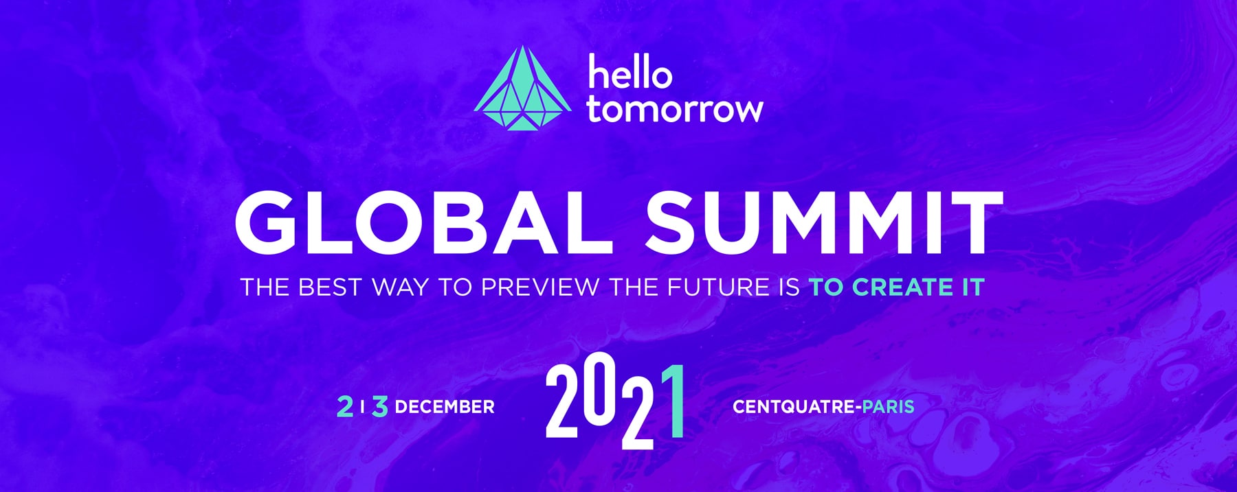 Hello Tomorrow Global Summit | Les 2 et 3 décembre au 104 Paris