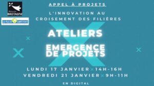 ATELIERS EMERGENCE DE PROJETS – L’INNOVATION AU CROISEMENT DES FILIÈRES