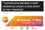 7 Technopoles Bretagne et Ouest Valorisation lancent la 2ème édition de l’AMI « Emergence »