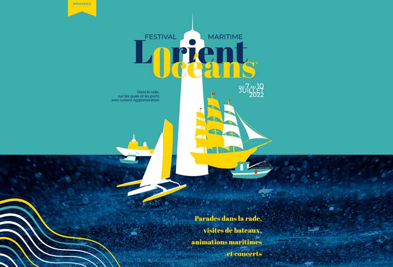 Festival Maritime Lorient Océans du 7 au 10 juillet 2022 – Un village Innovation et Nouvelles technologies pour faire découvrir votre entreprise