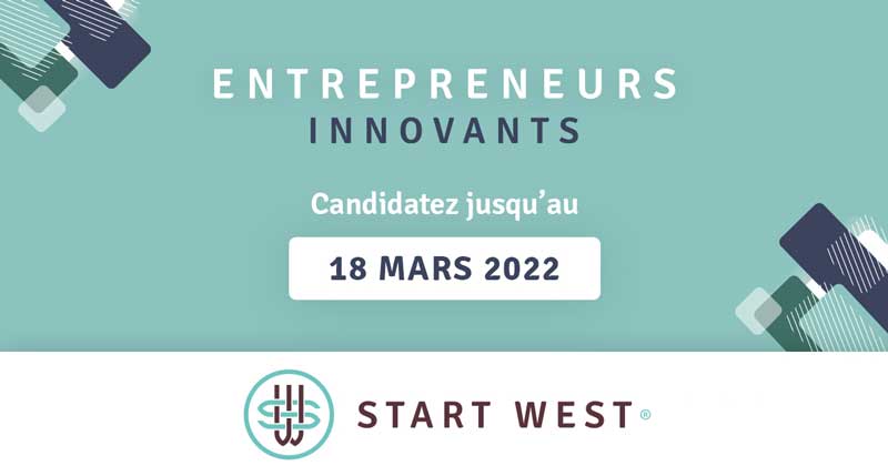 START WEST 2022 à Nantes : entrepreneurs candidatez jusqu’au 18 mars !