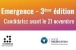 3ème édition de l’AMI EMERGENCE