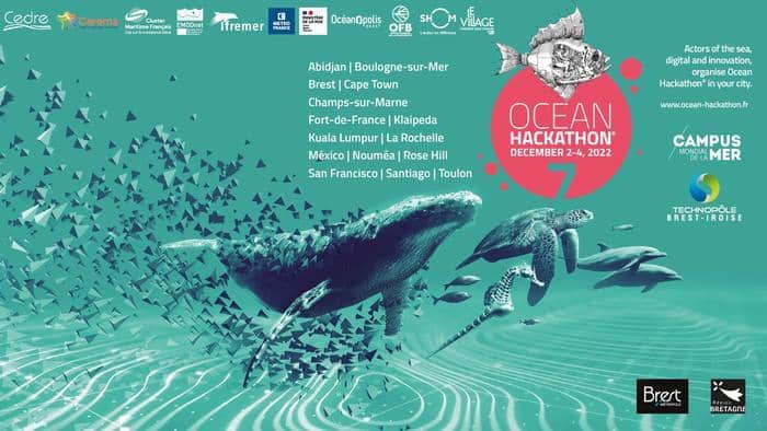 Ocean Hackathon® 2022 : un événement, des données et une communauté internationale