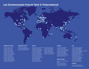 Carte des Communautés French Tech