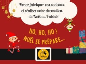 Fablab du pays de Lorient prépare Noël