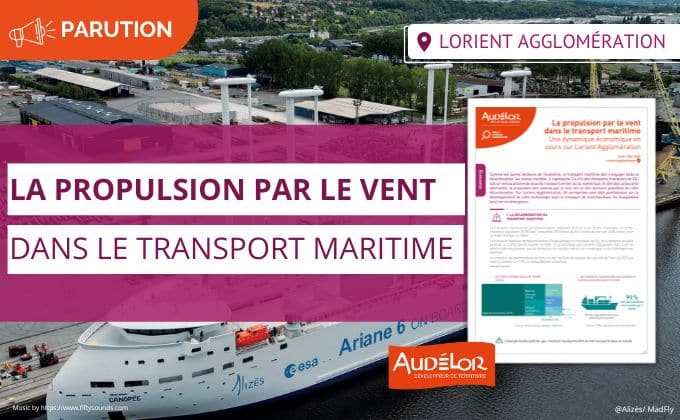 Parution | La propulsion par le vent dans le transport maritime. Une dynamique économique en cours sur Lorient Agglomération