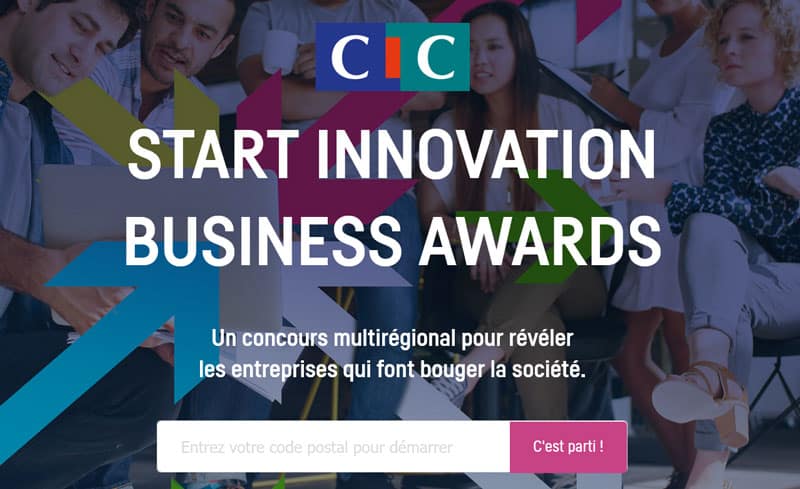 Concours CIC Start Innovation Business Awards