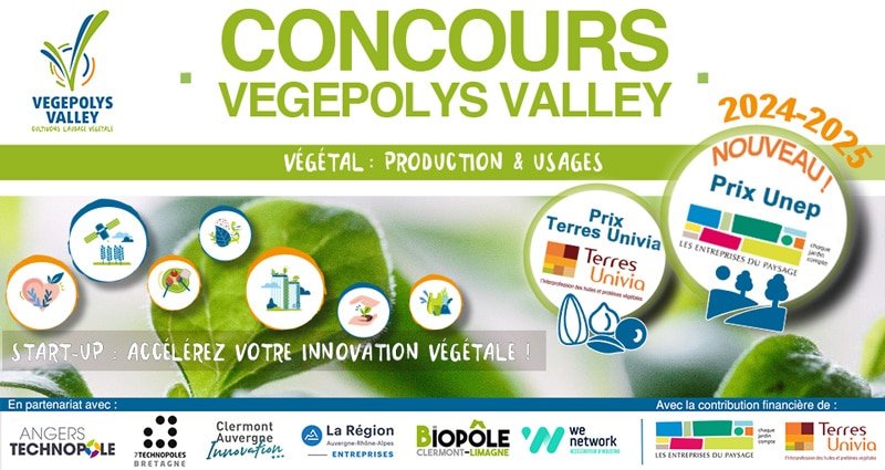 Start-up, candidatez au concours VEGEPOLYS VALLEY