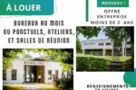 Bureaux, ateliers, salles de réunion à louer au Parc Technologique de Soye