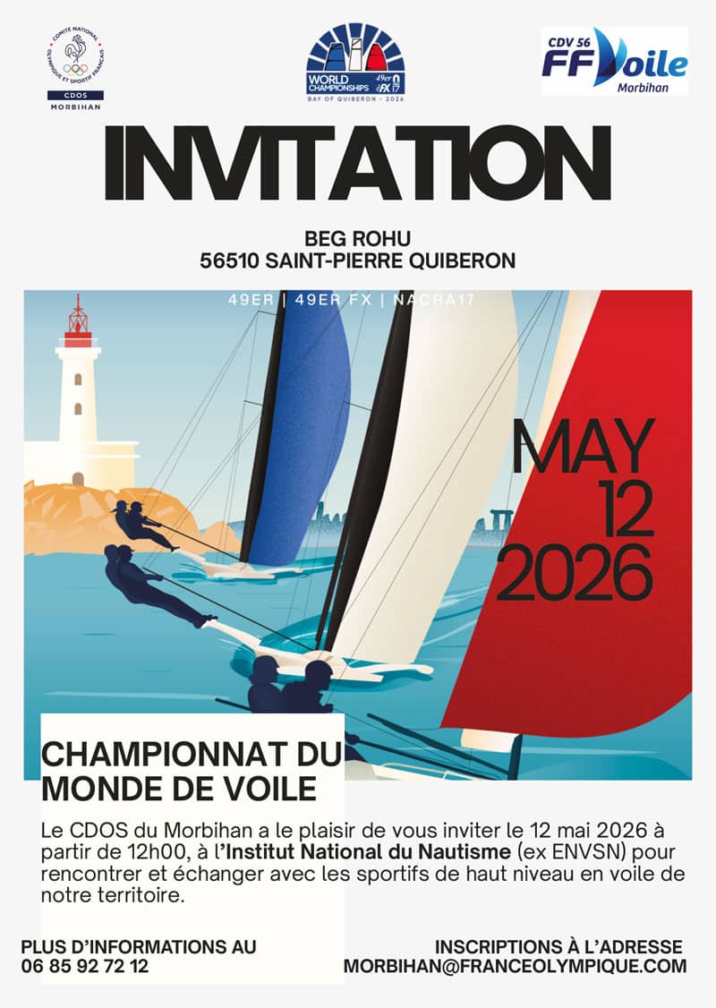 Rencontre sportifs de haut niveau et entreprises lors du Championnat du monde de voile 2026