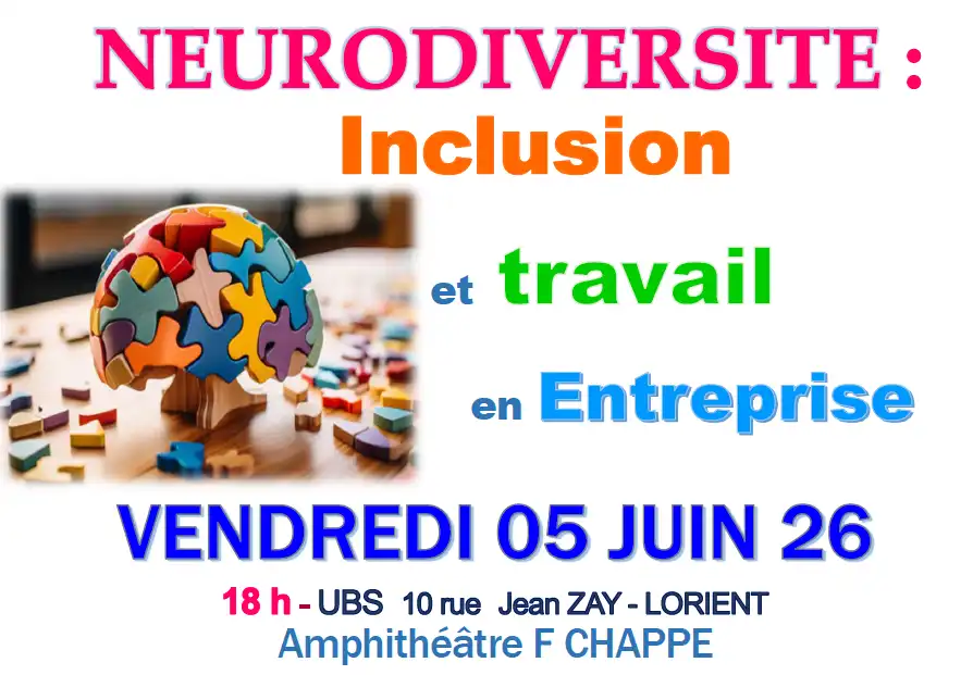 Conférence | Neurodiversité : inclusion et travail en entreprise