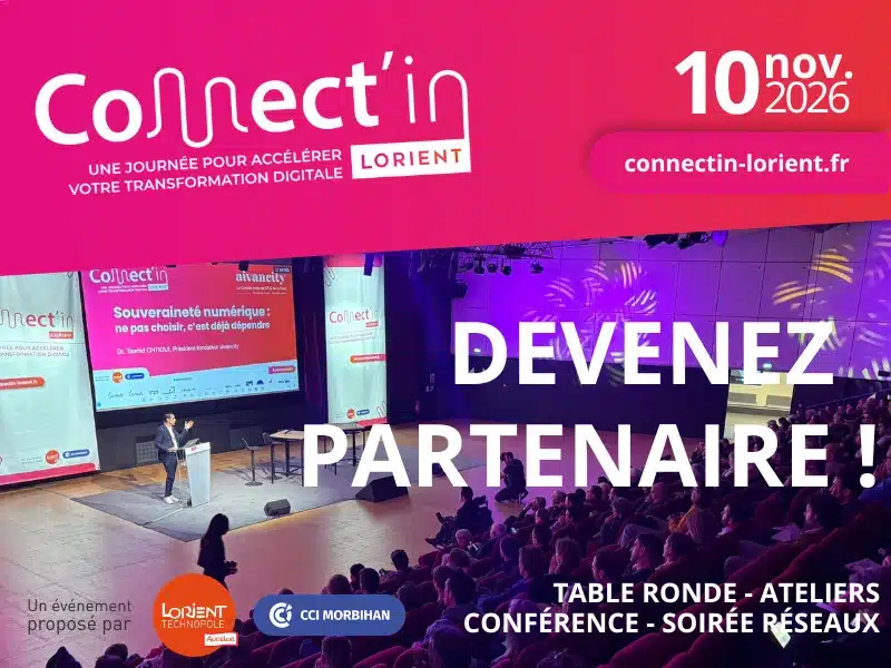 Connect&rsquo;in Lorient 2026 – Devenez Partenaire !