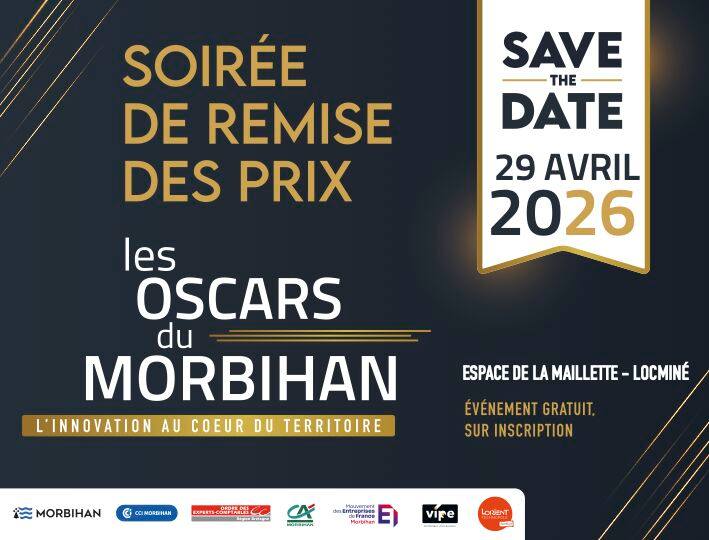 Soirée des Oscars du Morbihan le 29 avril 2026