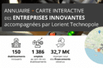 Annuaire et carte interactive des entreprises accompagnées par Lorient Technopole