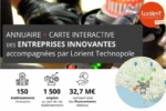 Annuaire et carte interactive des entreprises accompagnées par Lorient Technopole