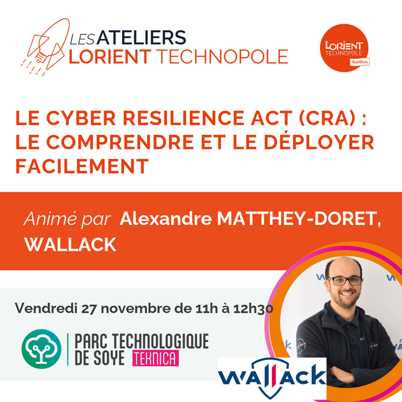 Atelier Lorient Technopole Cyber Resilience Act