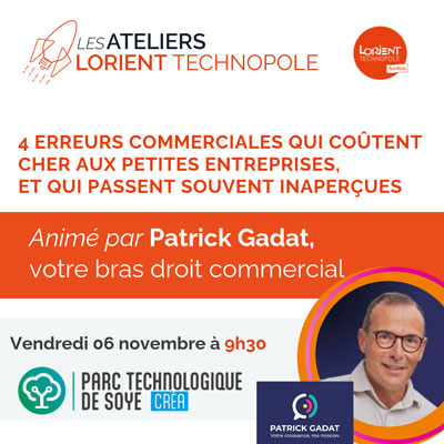 Atelier lorient Technopole avec Patrick Gadat